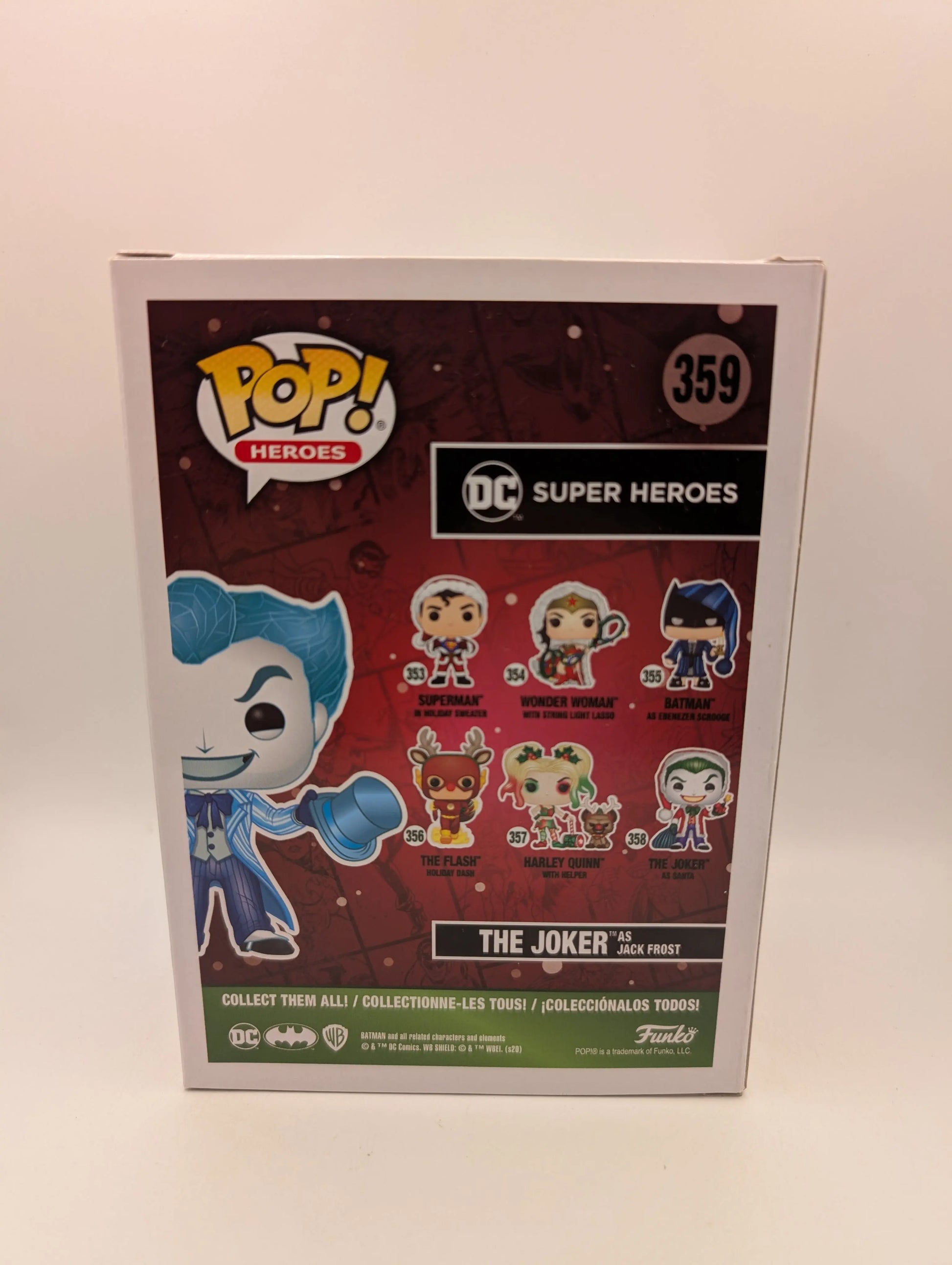 Funko Pop! Vinyl DC Universe The Joker as Jack Frost Exclusive #359 Target FRENLY BRICKS - Open 7 Days