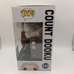 Funko Pop! Vinyl: Star Wars - Count Dooku - Smuggler's Bounty (Exclusive) #233 FRENLY BRICKS - Open 7 Days