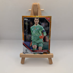 2021-22 Topps Chrome UCL Manuel Neuer ORANGE /25 #159 FRENLY BRICKS - Open 7 Days