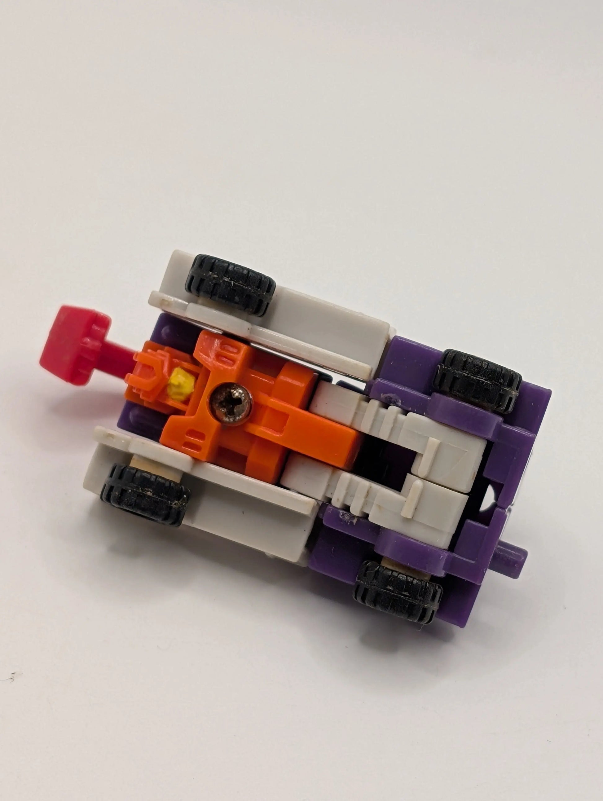 Vintage Transformers G1 1990 Knockout MICROMASTER Constructor Squad FRENLY BRICKS - Open 7 Days