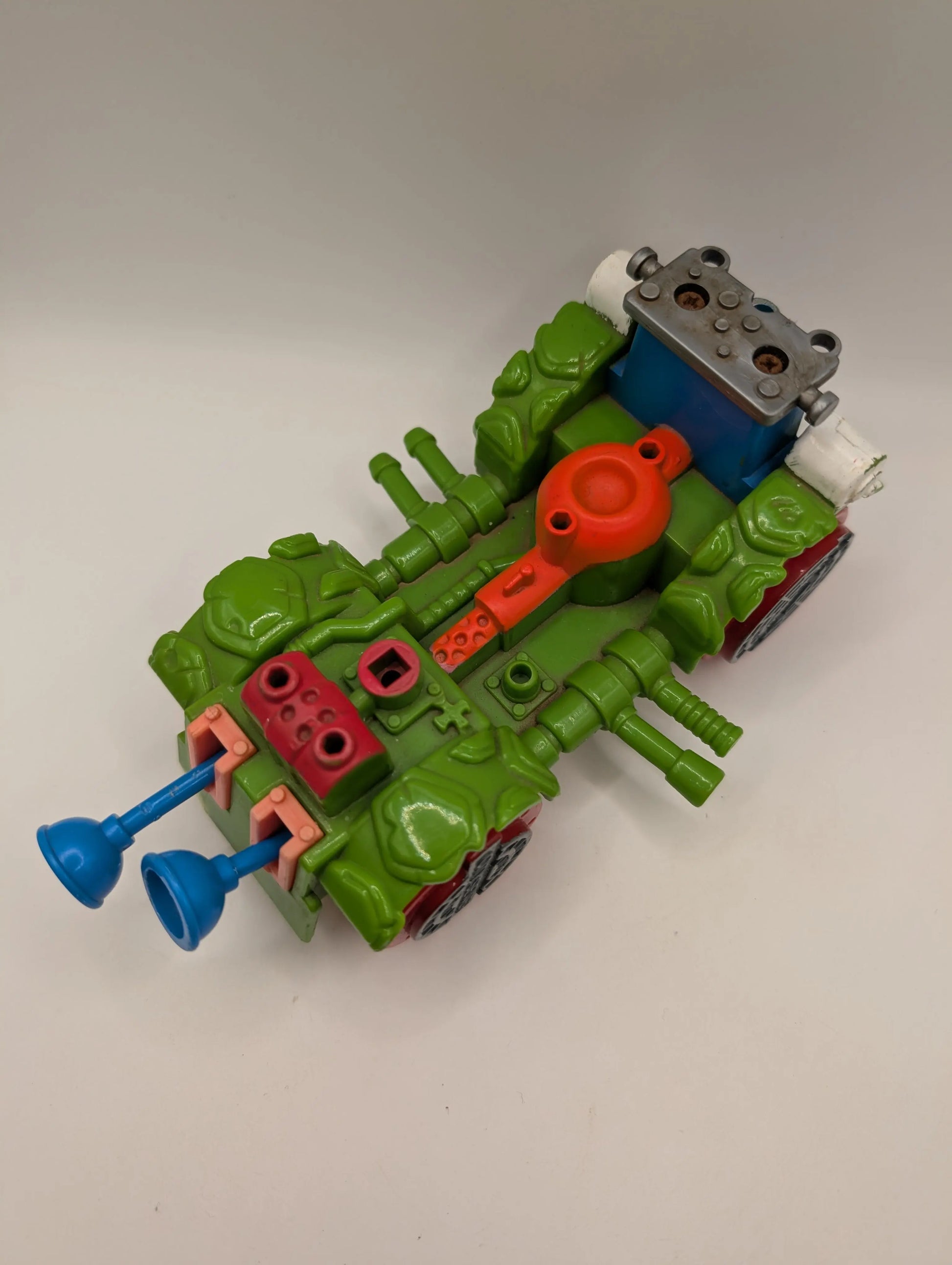1990 Playmates Tmnt Toilet Taxi Teenage Mutant Ninja Turtles FRENLY BRICKS - Open 7 Days