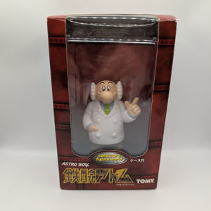 ASTRO BOY Prof. Ochanomizu A05 Collectors Figure World with Clear Case TOMY FRENLY BRICKS - Open 7 Days