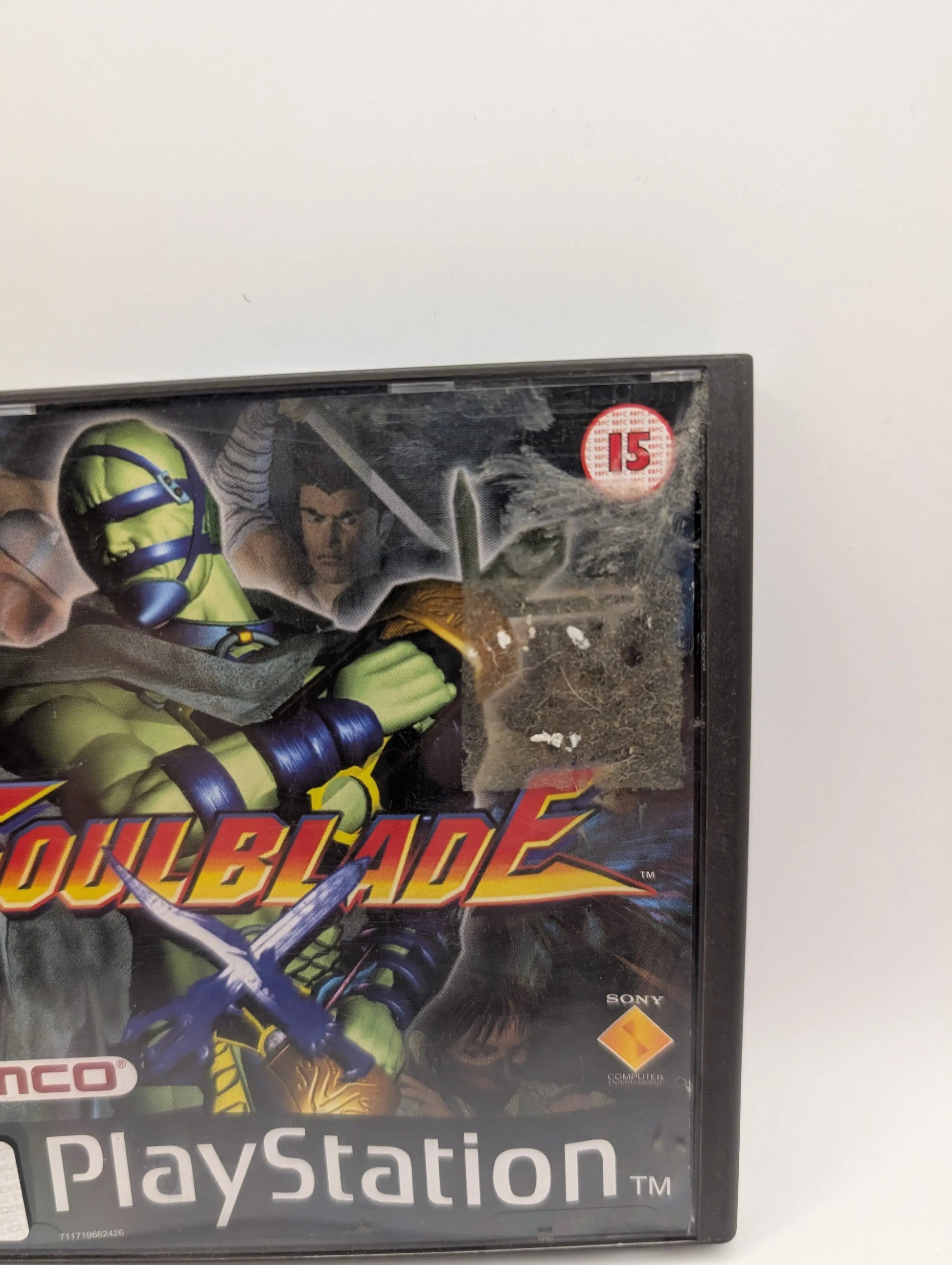 Soul Blade With Manual -  PS1 - PlayStation 1 - PAL - Fat Case - Vintage Video Game FRENLY BRICKS - Open 7 Days