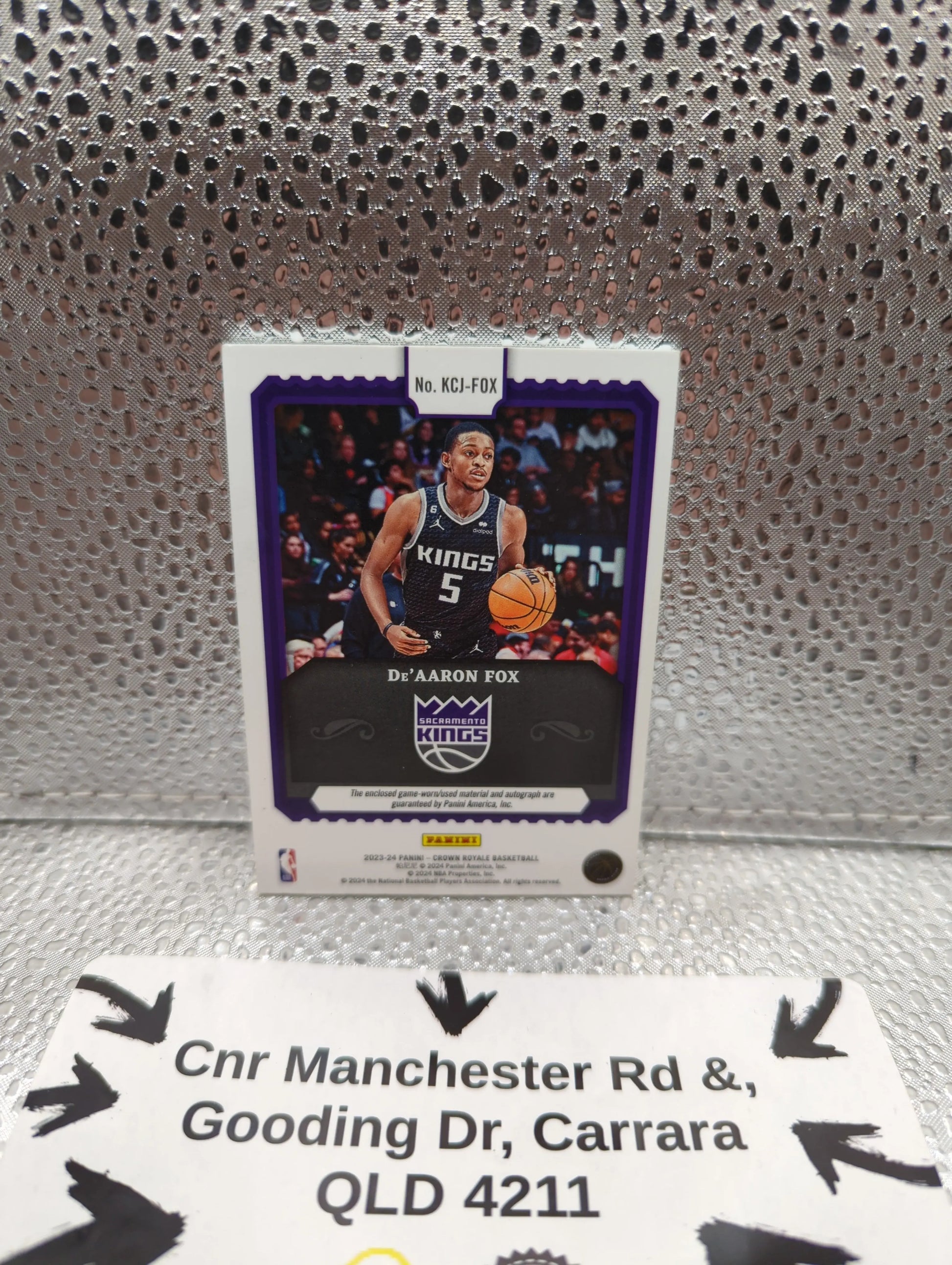 2023-24 Panini Crown Royale - Kings Court PATCH AUTO De'Aaron Fox /99 FRENLY BRICKS - Open 7 Days