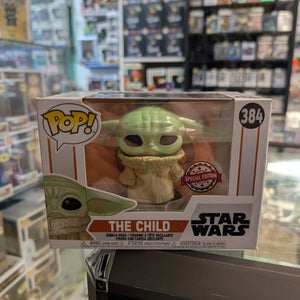 Funko Pop! Star Wars The Mandalorian The Child #384 Special Edition FRENLY BRICKS - Open 7 Days