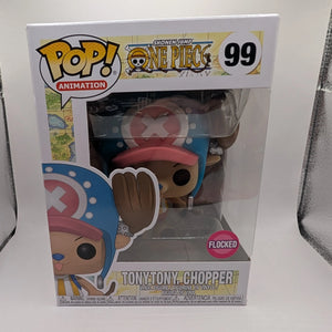 One Piece - Tony Tony Chopper Flocked Pop! Vinyl 99 FRENLY BRICKS - Open 7 Days