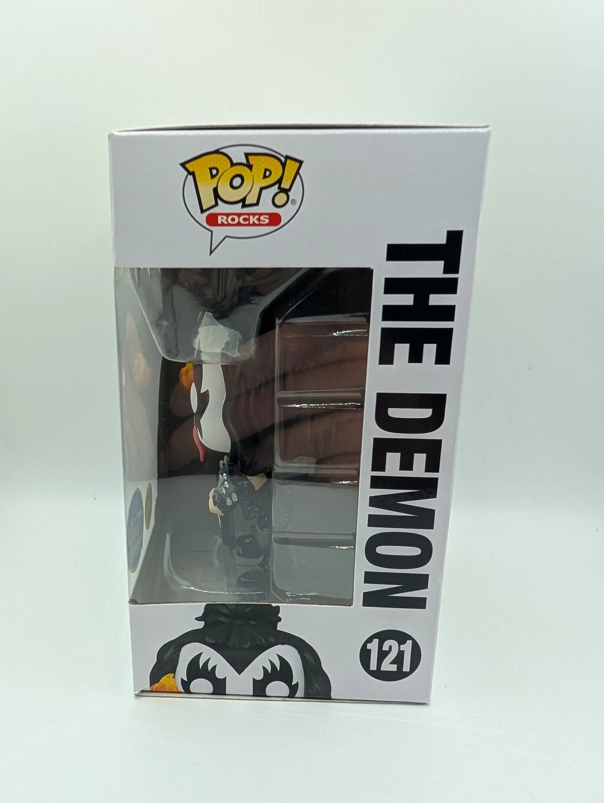 The Demon - KISS Funko Pop #121 - Funko Exclusive GITD FRENLY BRICKS - Open 7 Days