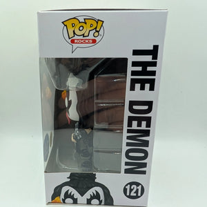 The Demon - KISS Funko Pop #121 - Funko Exclusive GITD FRENLY BRICKS - Open 7 Days