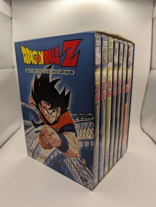 Dragon Ball Z The Saiyan Conflict DVD Box Set Madman Entertainment 2002 R4 used FRENLY BRICKS - Open 7 Days