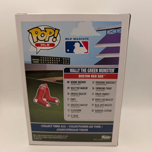 FUNKO POP MLB BOSTON RED SOX #07 WALLY THE GREEN MONSTER Baseball FRENLY BRICKS - Open 7 Days