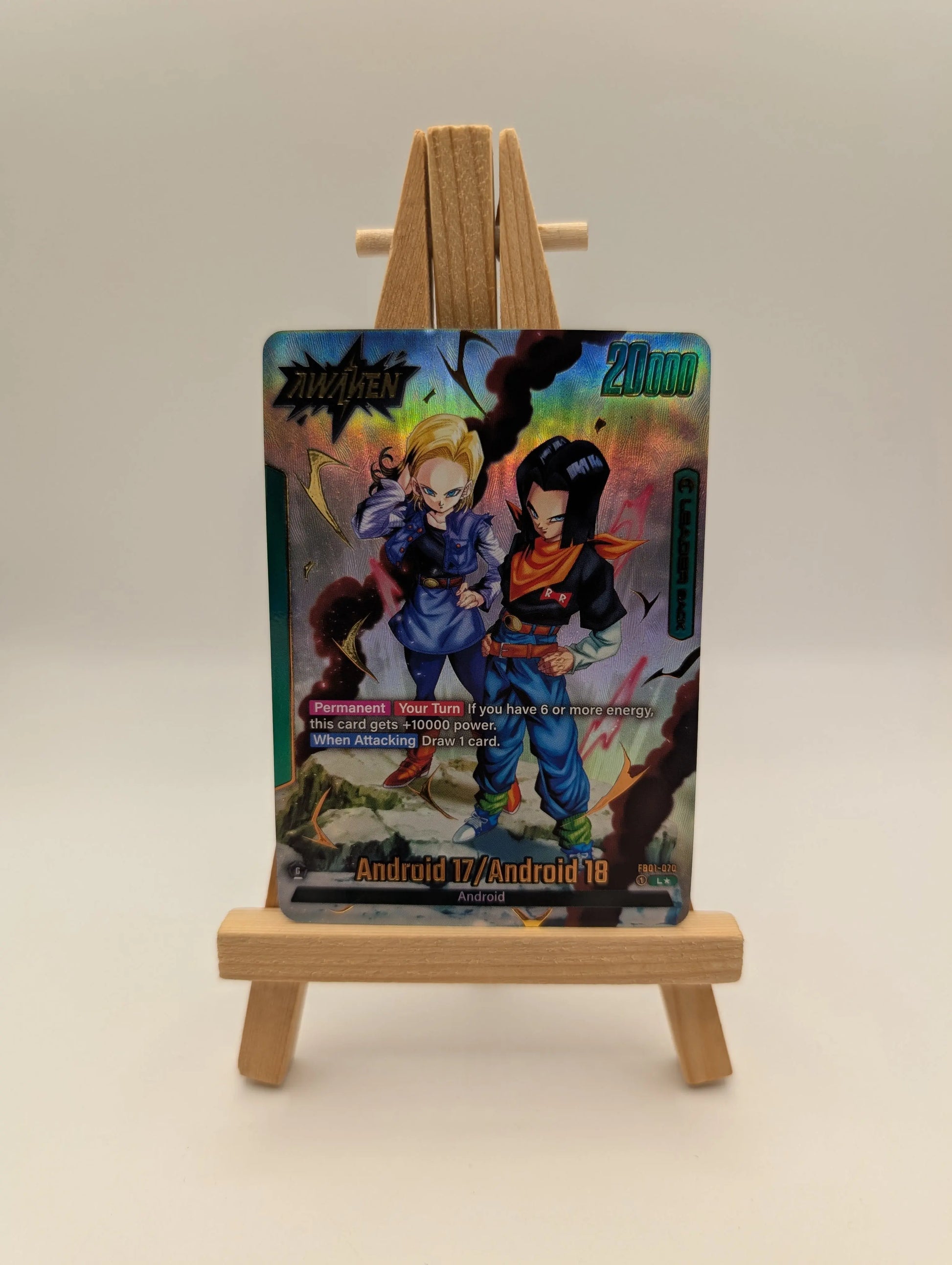 Android 17/Android 18 FB01-070 Alt Art Fusion World Dragon Ball English FRENLY BRICKS - Open 7 Days