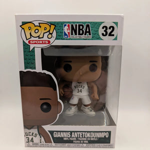 Funko Pop! Giannis Antetokounmpo - 32 - Milwaukee Bucks - NBA - Vaulted Vinyl FRENLY BRICKS - Open 7 Days