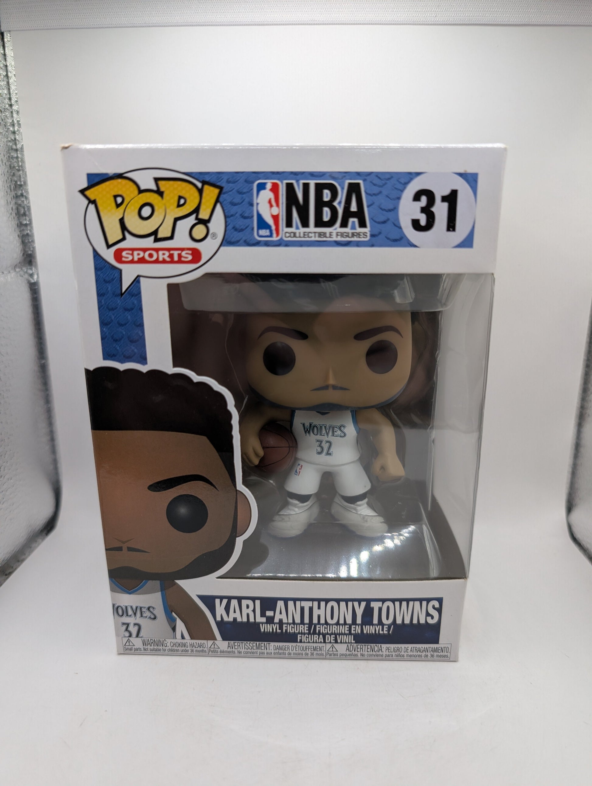 Funko Pop! Karl-Anthony Towns #31 Minnesota Timberwolves Basketball FRENLY BRICKS - Open 7 Days