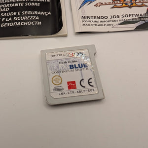 BlazBlue Continuum Shift II PAL Nintendo 3DS Used, Manual, Game, Case FRENLY BRICKS - Open 7 Days