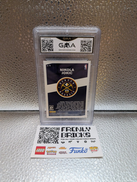 2019 Donruss Optic Nikola Kokic #6 My House GMA 10 FRENLY BRICKS - Open 7 Days
