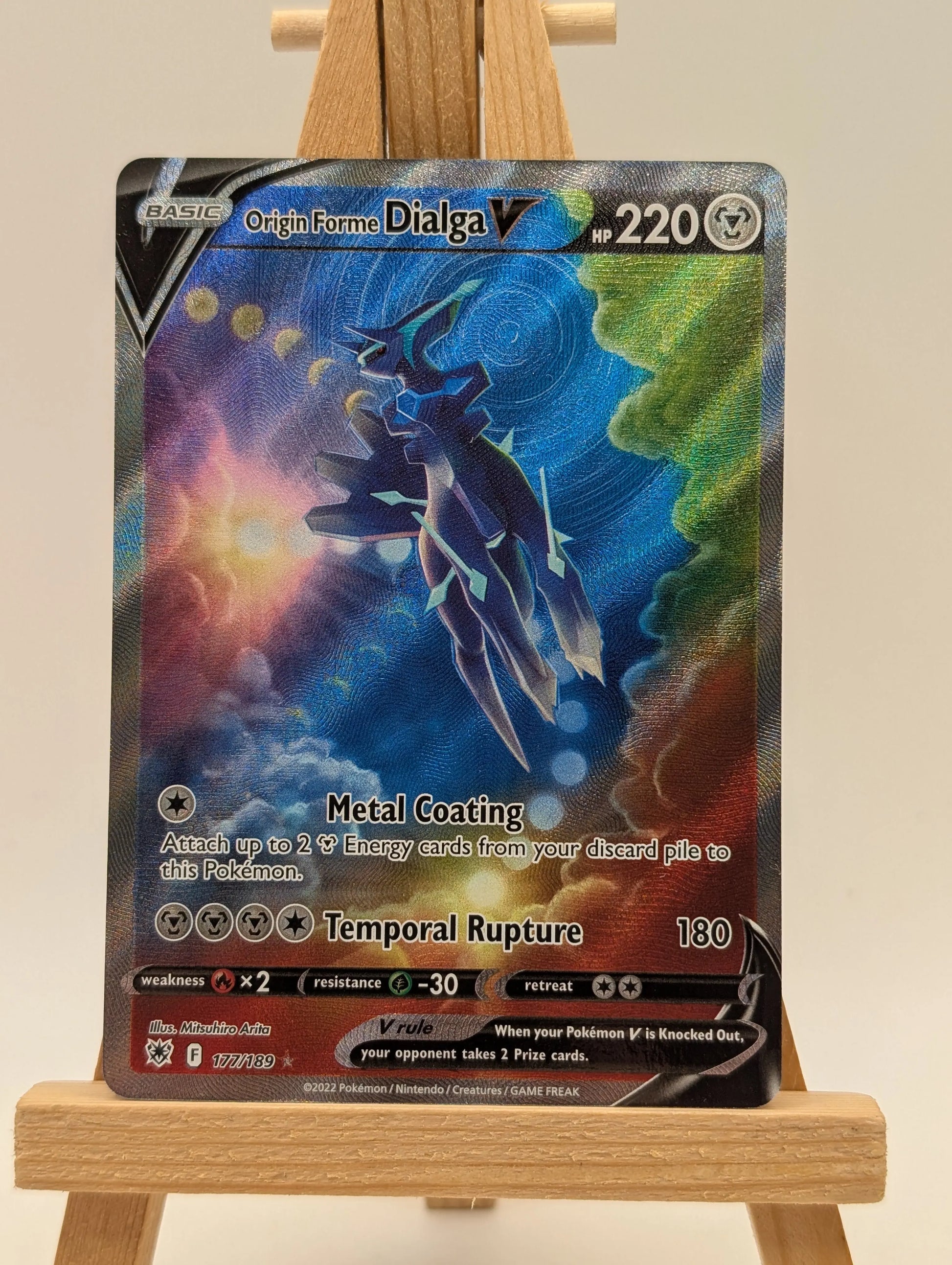 Origin Forme Dialga V - 177/189 Astral Radiance - Pokemon TCG Card FRENLY BRICKS - Open 7 Days