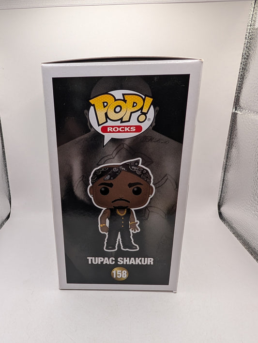 Funko Pop Vinyl - Pop Rocks - 2PAC - Tupac Shakur - # 158 FRENLY BRICKS - Open 7 Days