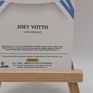 2021 Panini Immaculate Collection- Joey Votto Materials Trio /5 FRENLY BRICKS - Open 7 Days