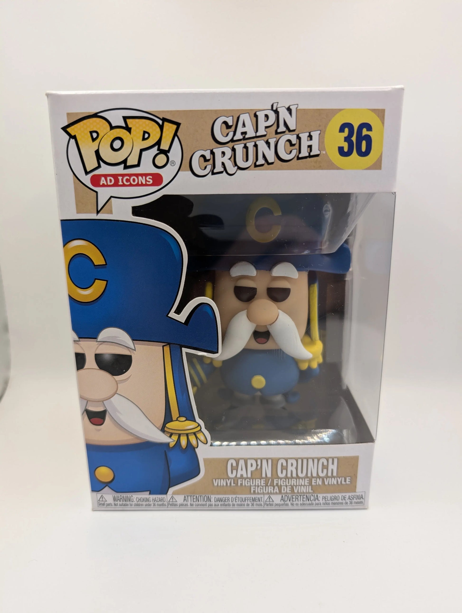 Funko Pop! Ad Icons - Cap'n Crunch #36 Captain Crunch Capn Crunch FRENLY BRICKS - Open 7 Days