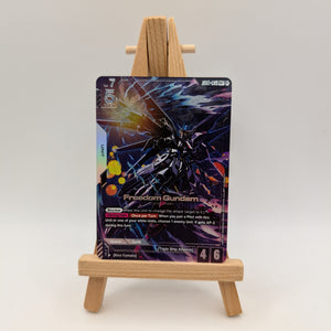Gundam Card Game Freedom Gundam LR+ Alt Art GD01-065 FRENLY BRICKS - Open 7 Days