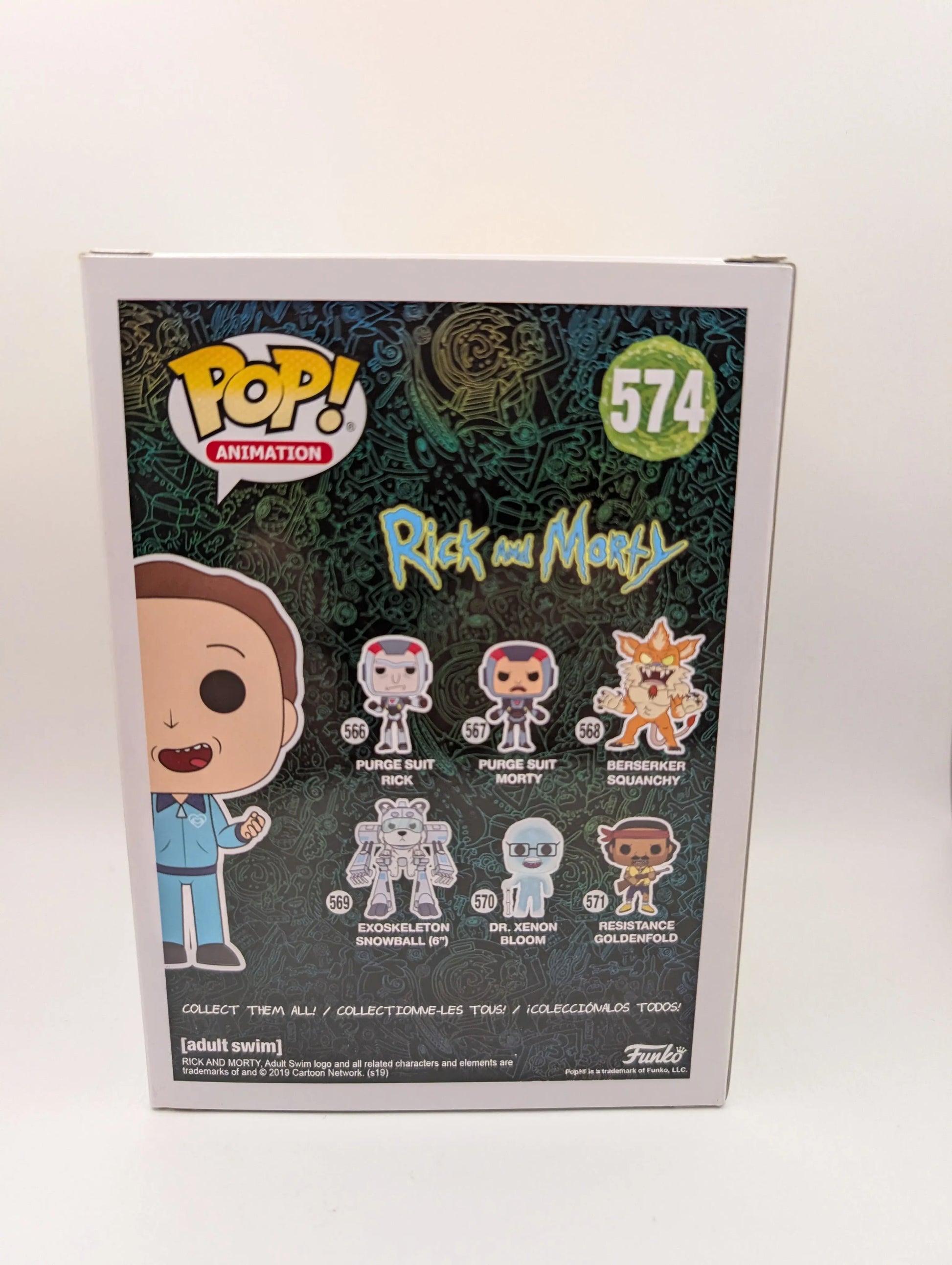 Funko Pop! Tracksuit Jerry #574 Rick and Morty 2019 SDCC Exclusive Vaulted FRENLY BRICKS - Open 7 Days