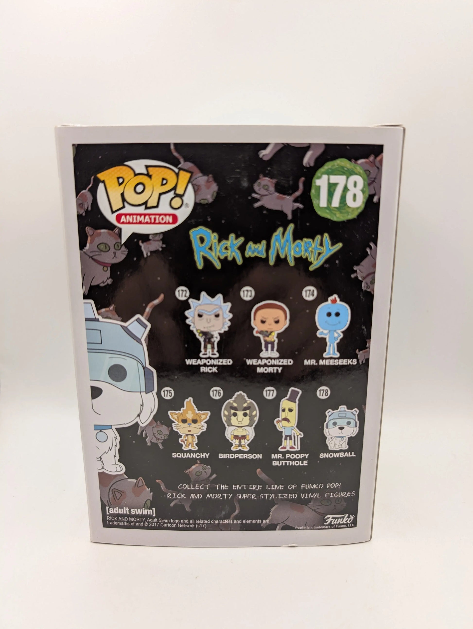 Rick and Morty - Snowball 178 - Funko Pop Vinyl FRENLY BRICKS - Open 7 Days