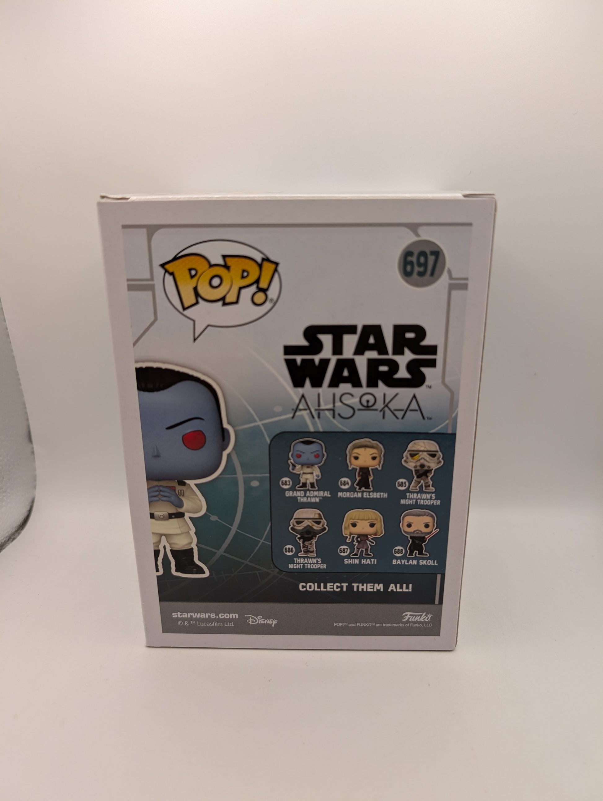 Star Wars - Grand Admiral Thrawn 697  SDCC 2024 Funko Pop Vinyl Figure FRENLY BRICKS - Open 7 Days