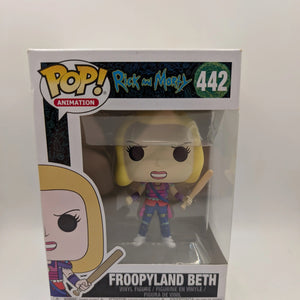Funko Pop! Froopyland Beth #442 Rick and Morty 2018 Animation Vaulted Figure FRENLY BRICKS - Open 7 Days