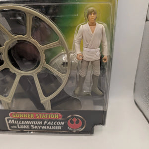 STAR WARS - KENNER - POTF - GUNNER STATION - MILLENNIUM FALCON Luke Skywalker FRENLY BRICKS - Open 7 Days