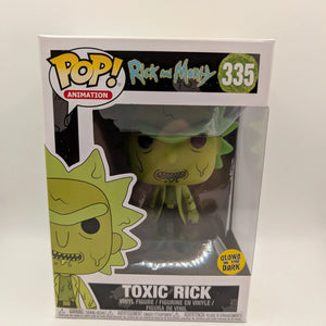 Funko Pop Vinyl Rick & Morty - #335 Toxic Rick (Glow in the Dark) FRENLY BRICKS - Open 7 Days
