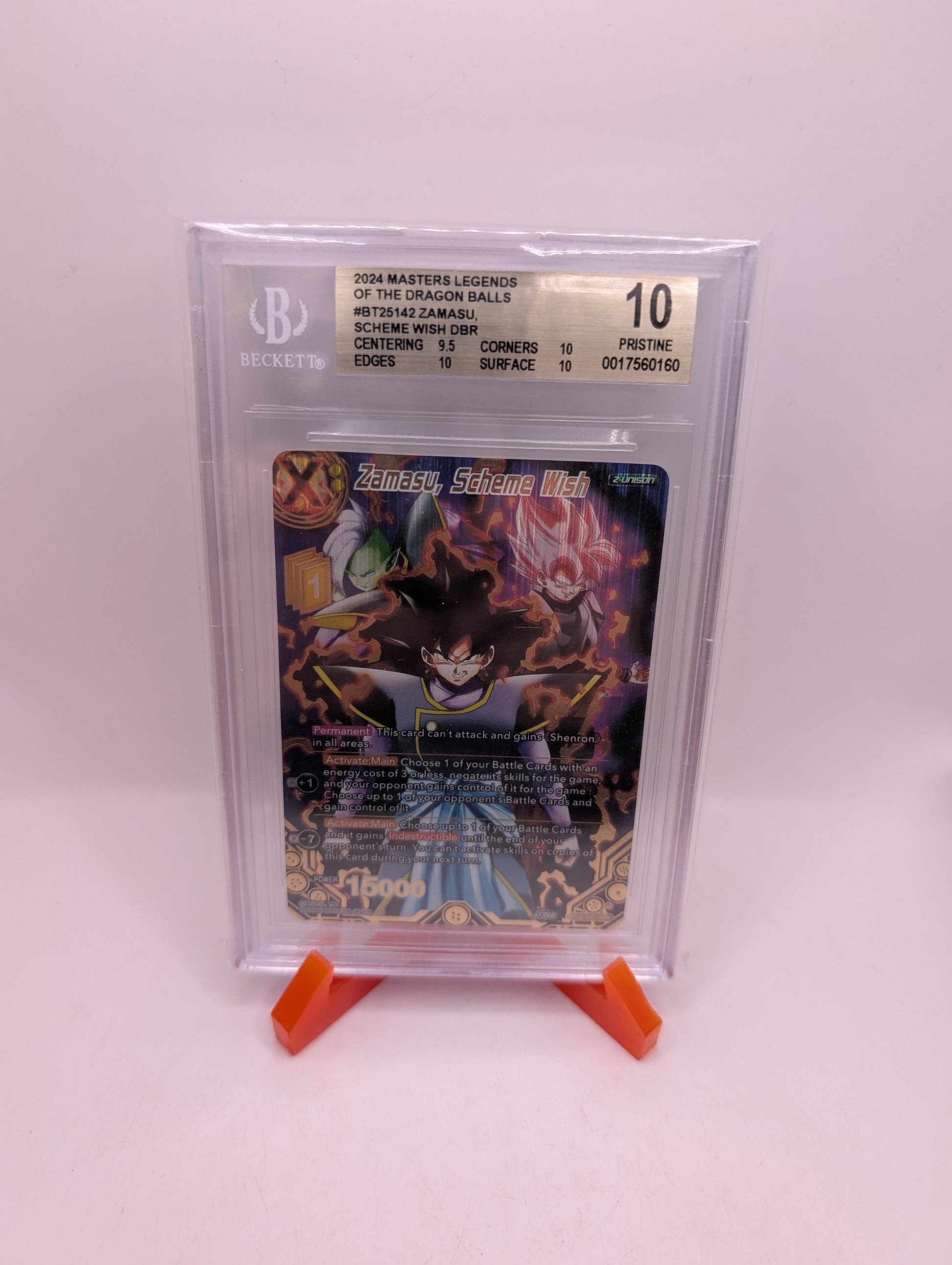 DBS Masters Zamasu, Scheme Wish - BT25-142 - DBR Legend of the Dragon Balls BGS FRENLY BRICKS - Open 7 Days