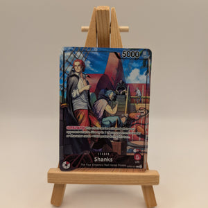 Shanks (2025 PSA Magazine Promo) OP09-001 One Piece Promo Card Foil FRENLY BRICKS - Open 7 Days