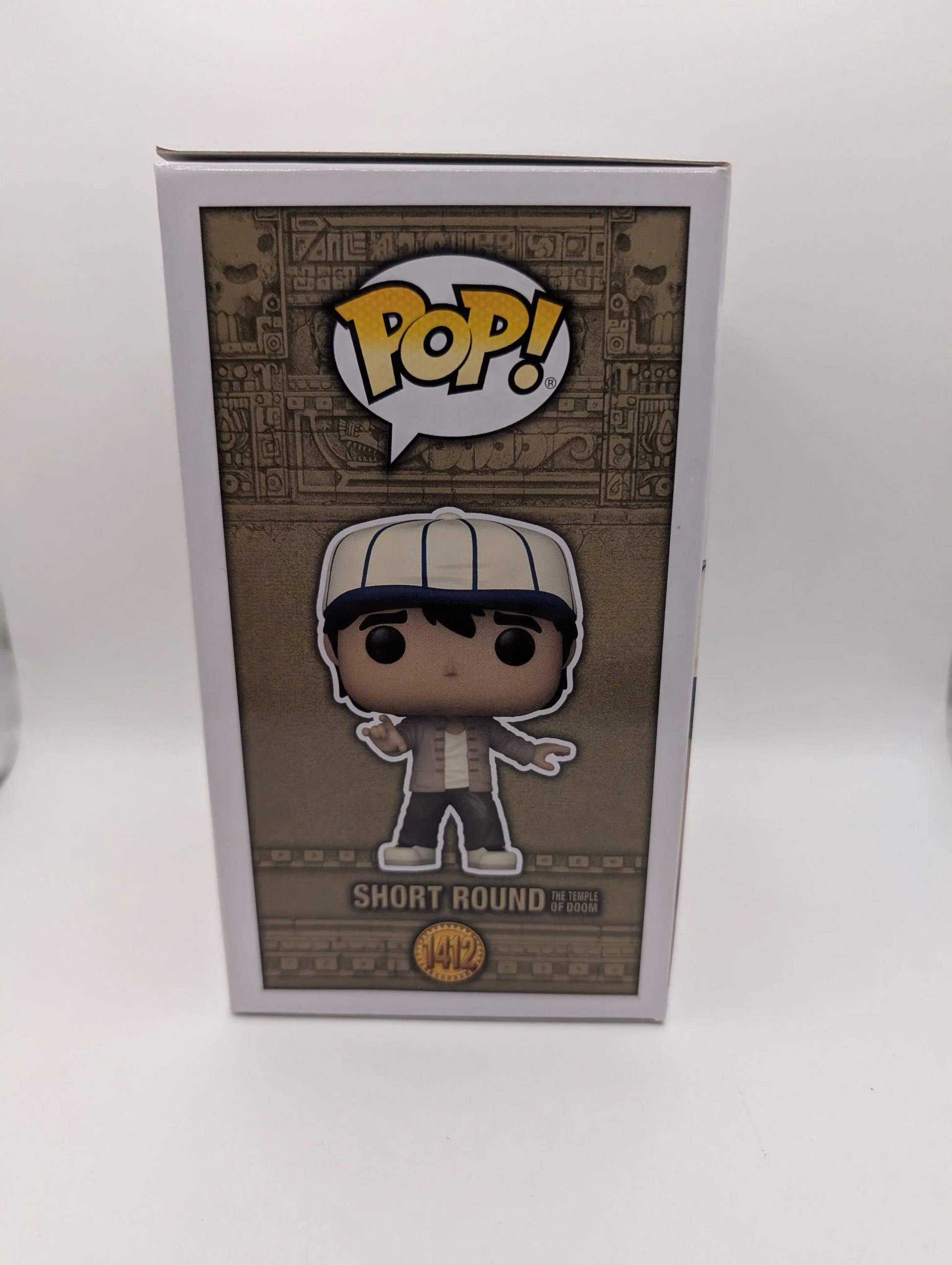 FUNKO POP! Short Round #1412 Indiana Jones Limited Edition Vinyl Figure Boxed FRENLY BRICKS - Open 7 Days
