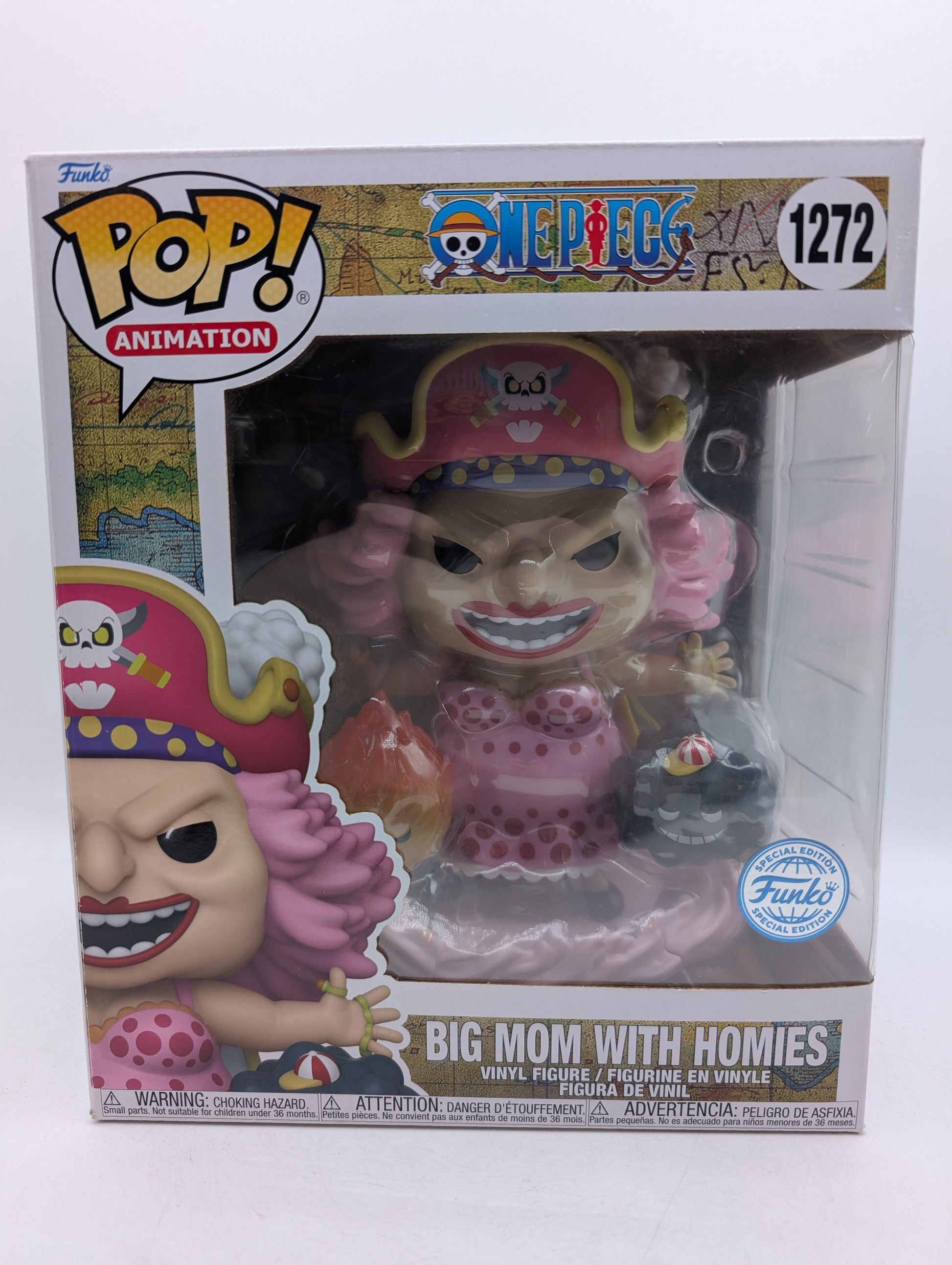Funko POP! One Piece Big Mom with Homies #1272 Special Edition image 1