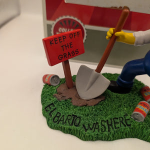 The Simpsons sculpture 