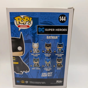 Funko Pop! Vinyl: DC Comics - Batman #144 - Black Chrome - Fall Convention 2017 FRENLY BRICKS - Open 7 Days