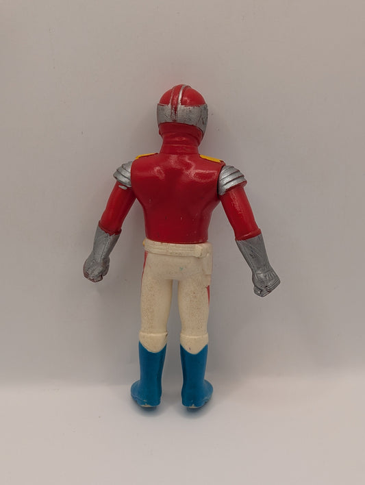 Enban Sensō Bankid soft vinyl 1970s Takatoku Toys RED FRENLY BRICKS - Open 7 Days