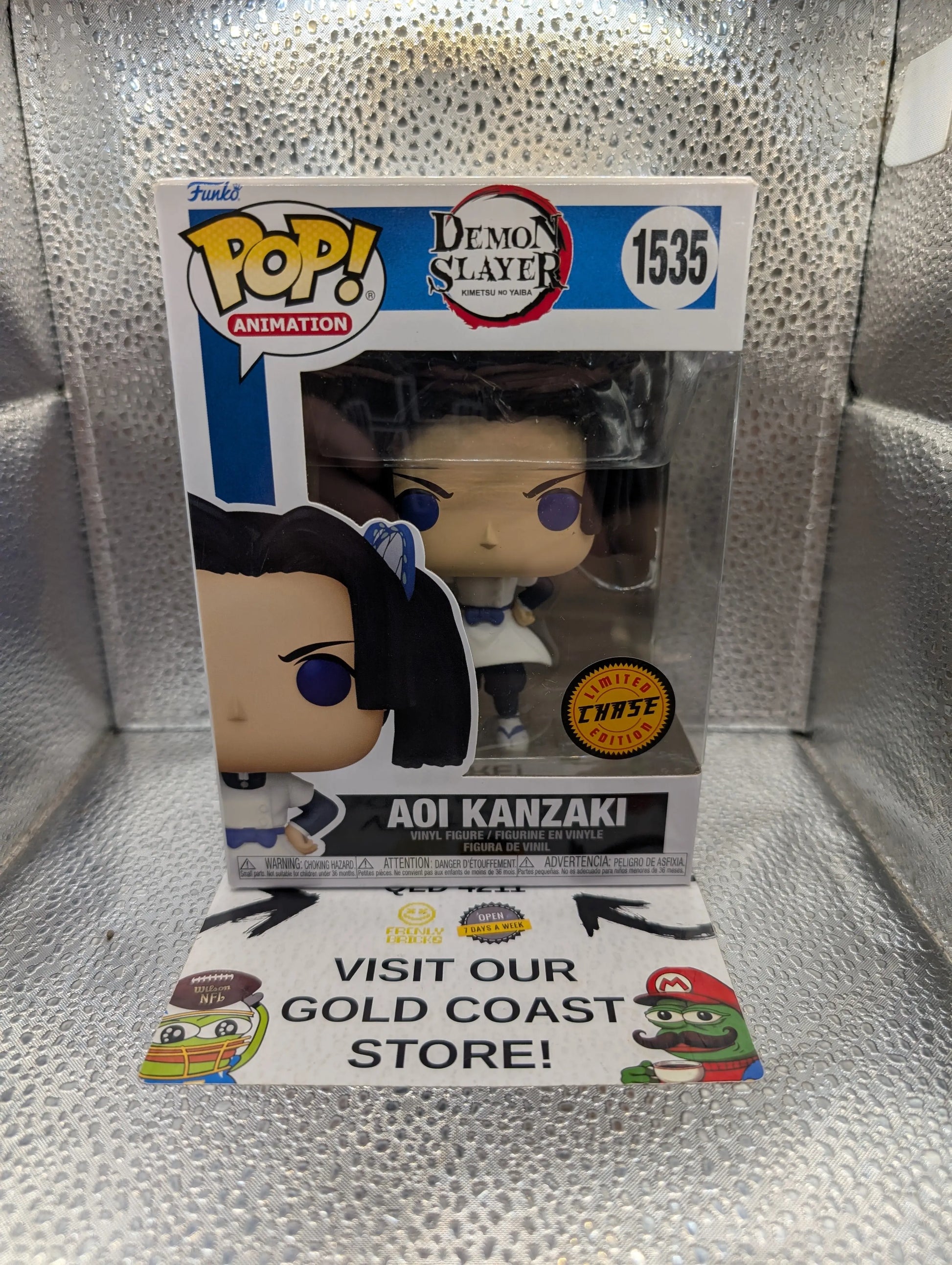 Demon Slayer Aoi Kanzaki #1535 CHASE Pop! FRENLY BRICKS - Open 7 Days