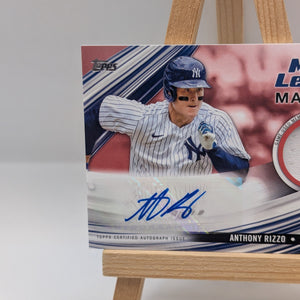 2023 Topps Anthony Rizzo Major League Material #MLM-AR Yankees Baseball Auto /25 FRENLY BRICKS - Open 7 Days