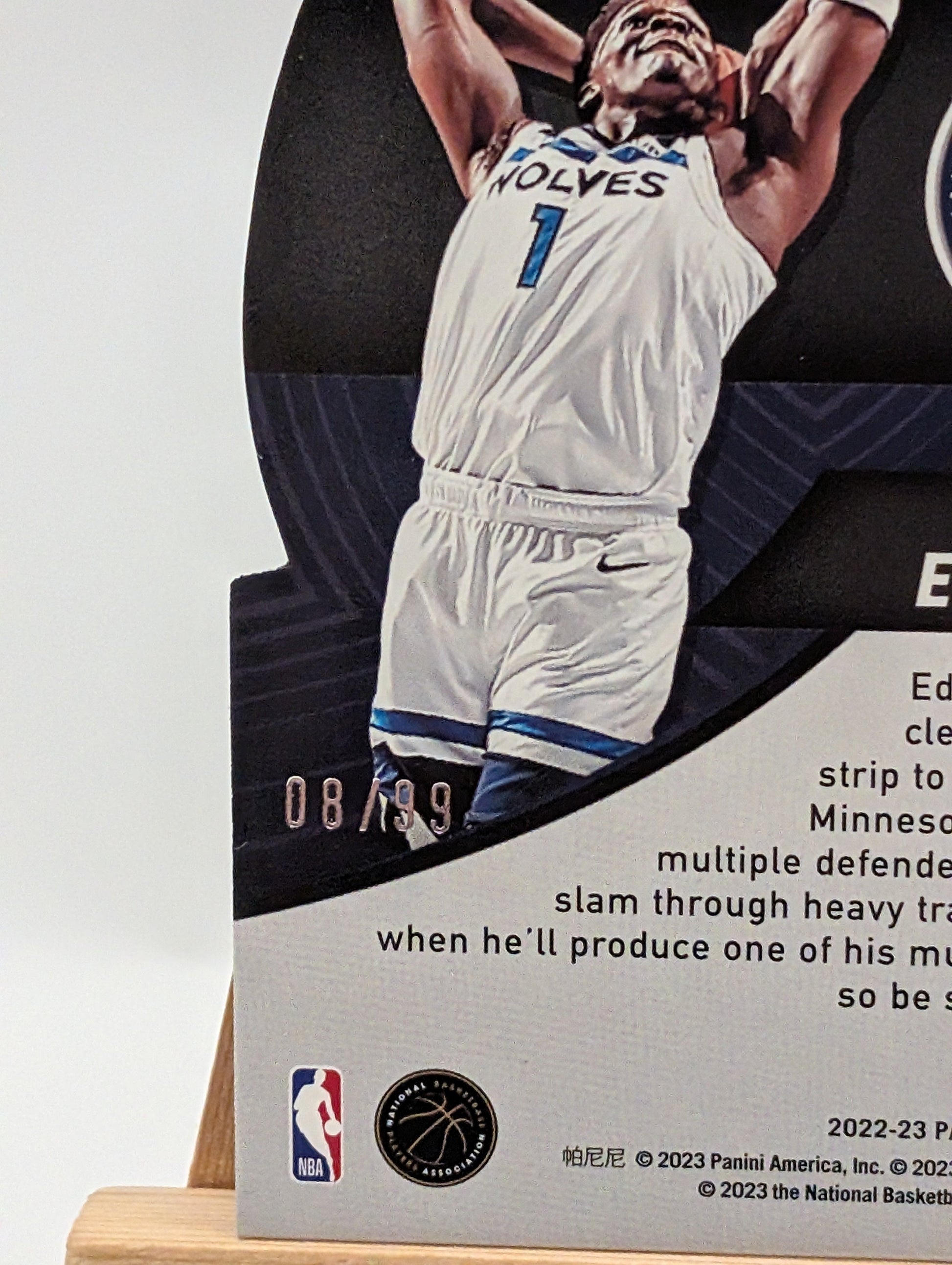 2022-23 Panini Revolution Liftoff! Cosmic /99 Anthony Edwards FRENLY BRICKS - Open 7 Days