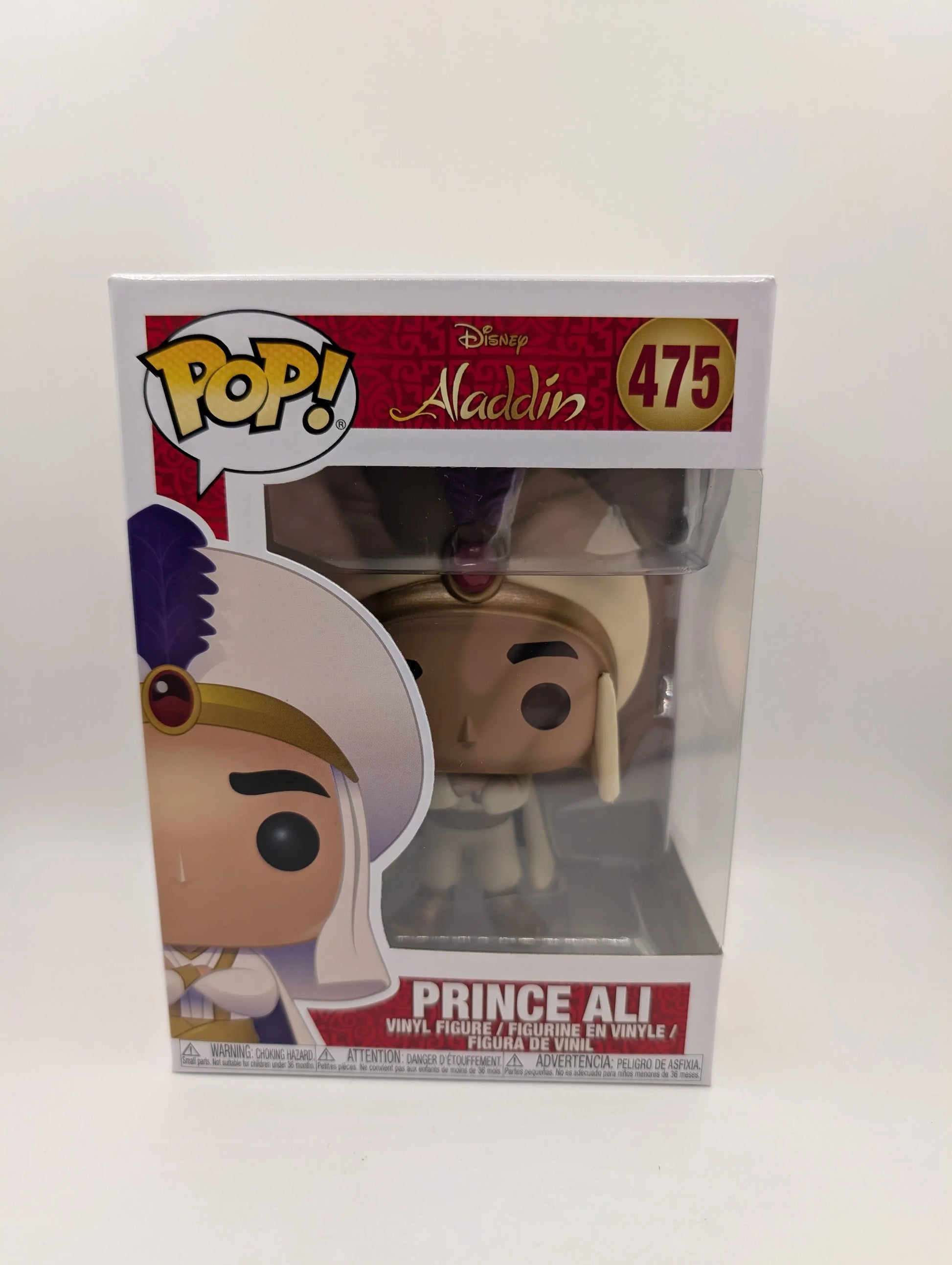 FUNKO POP! VINYL - Prince Ali - #475 - Aladdin - Disney FRENLY BRICKS - Open 7 Days