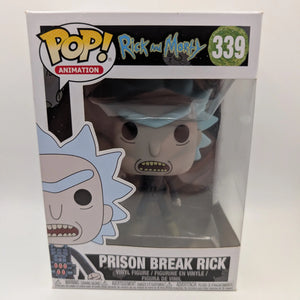 Funko Pop Vinyl Animation Rick & Morty Prison Break Rick #339 FRENLY BRICKS - Open 7 Days