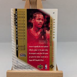 Allen Iverson [Spectrum] #3 2000 Spx /25 NBA FRENLY BRICKS - Open 7 Days