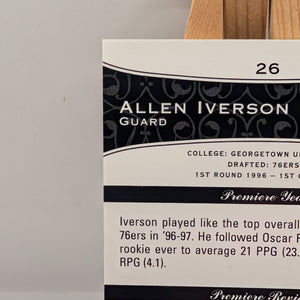 2007-08 Topps Allen Iverson Echelon Blue /25 FRENLY BRICKS - Open 7 Days