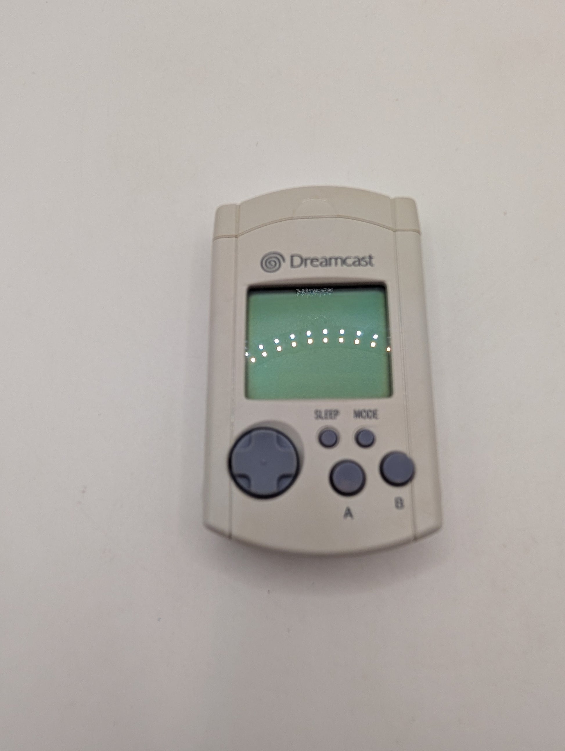 Sega Dreamcast VMU White HKT-7000 with Cover FRENLY BRICKS - Open 7 Days
