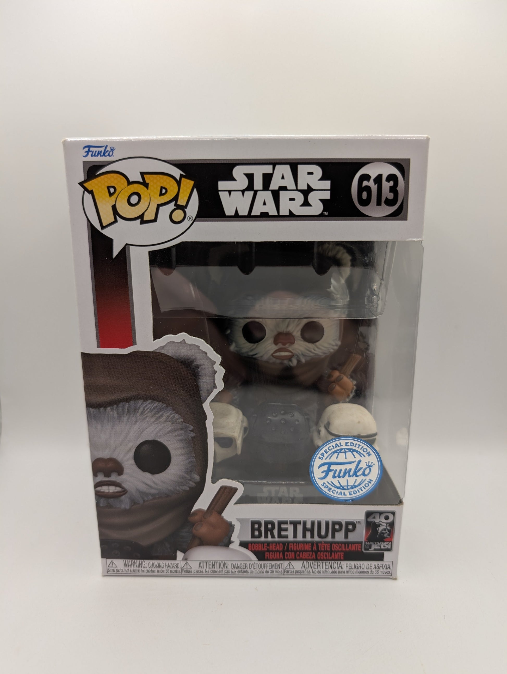 Star Wars Funko Pop Vinyl Figure - Brethupp #613 Return Of The Jedi 40th FRENLY BRICKS - Open 7 Days