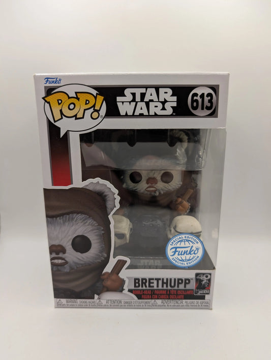 Star Wars Funko Pop Vinyl Figure - Brethupp #613 Return Of The Jedi 40th FRENLY BRICKS - Open 7 Days