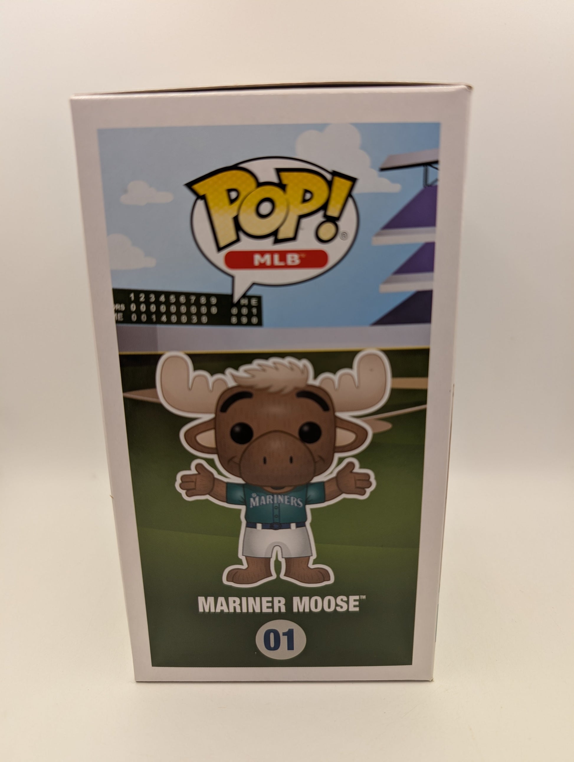 Funko Pop MLB Seattle Mariners Mascot Mariner Moose 01 Vinyl Figure Baseball FRENLY BRICKS - Open 7 Days