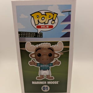 Funko Pop MLB Seattle Mariners Mascot Mariner Moose 01 Vinyl Figure Baseball FRENLY BRICKS - Open 7 Days