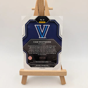 2023-24 Prizm Draft Cam Whitmore Fireworks RC Rookie SP #8 VILLANOVA ROCKETS /10 FRENLY BRICKS - Open 7 Days
